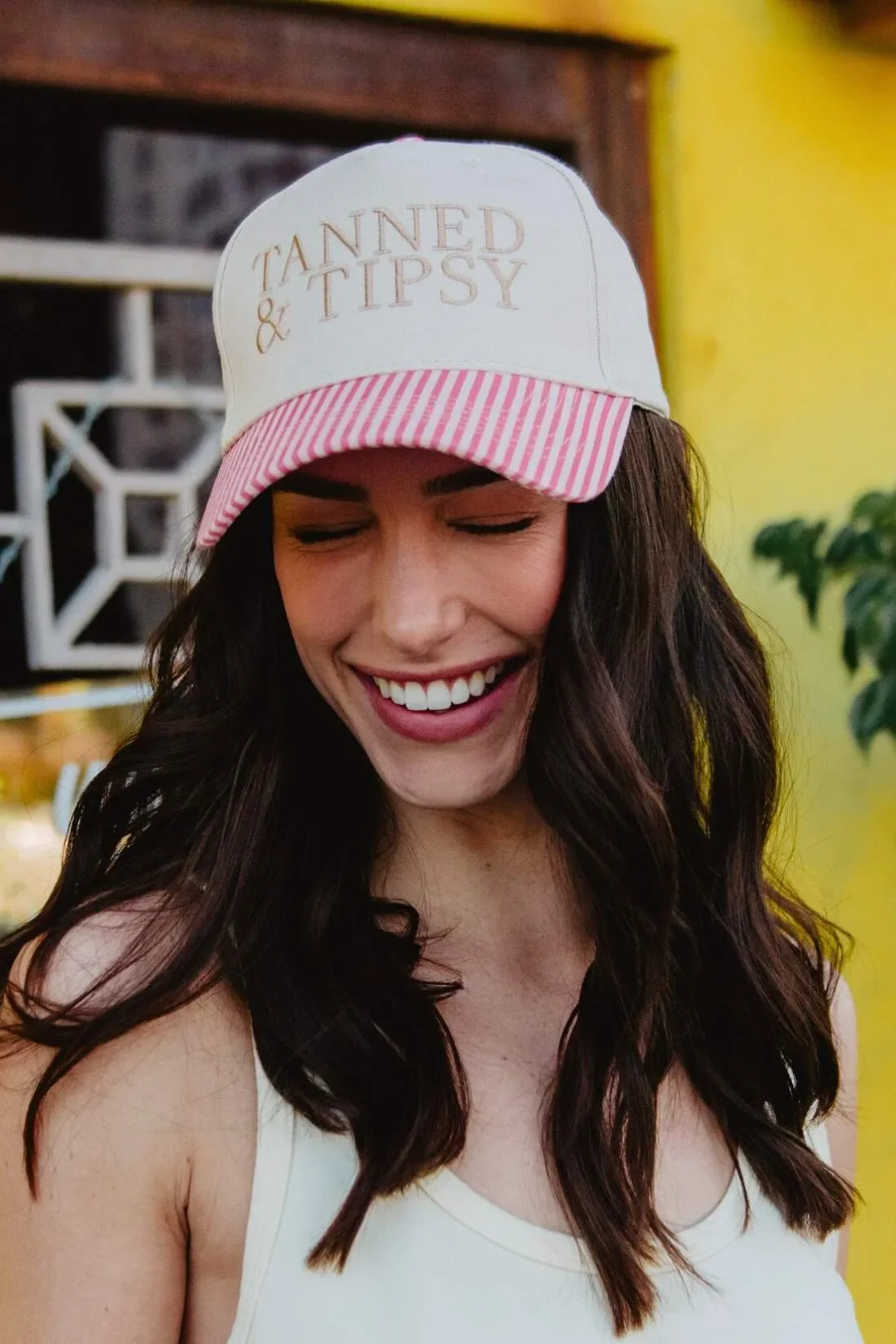 Tanned & Tipsy Vintage Hat - Image 2
