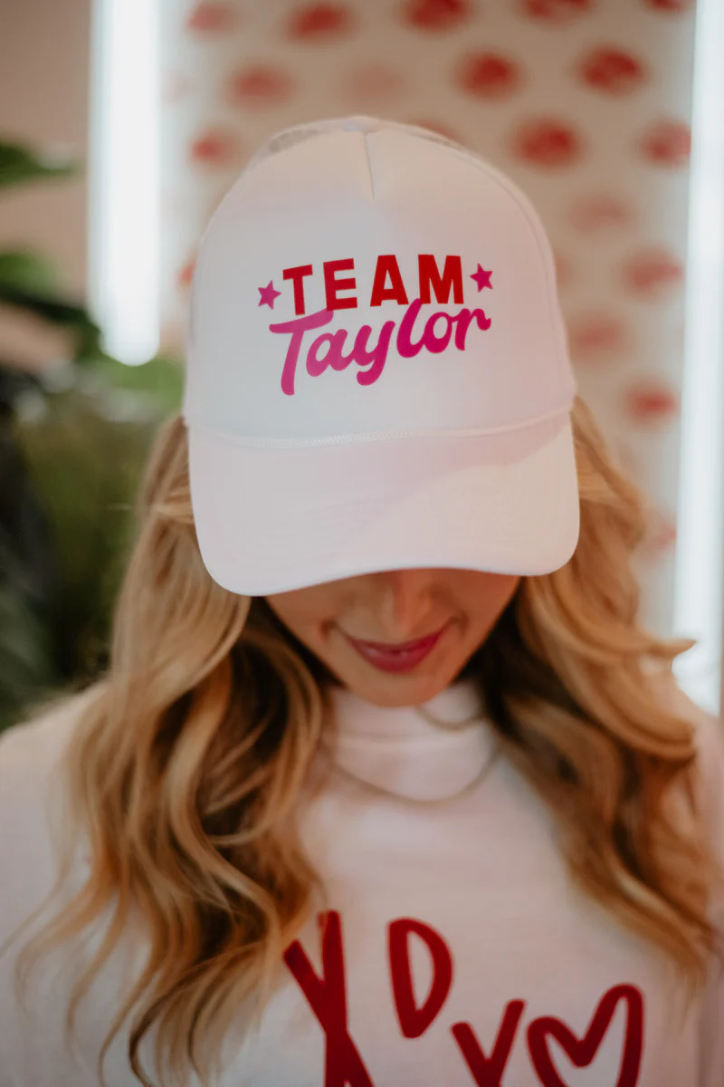 Team Taylor Decal Foam Trucker Hat - Image 2