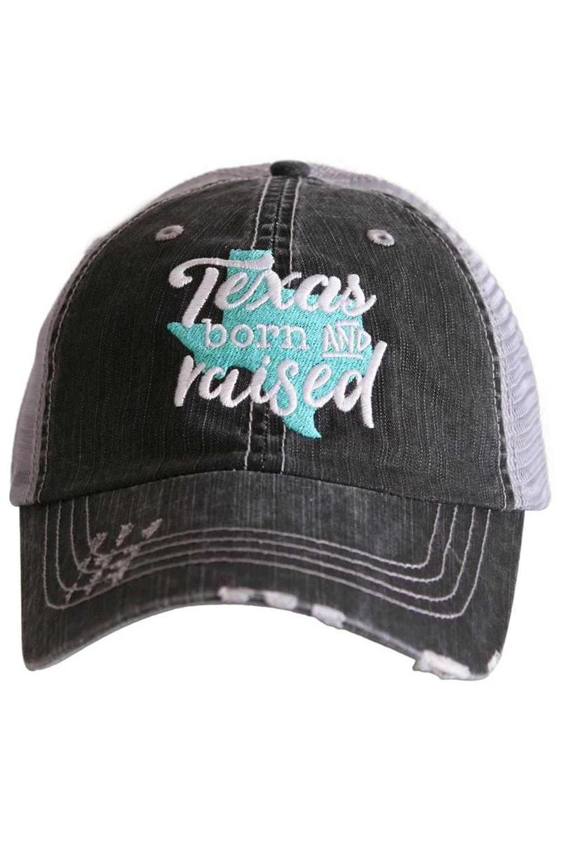 Texas Born and Raised Women's Trucker Hat - Image 6