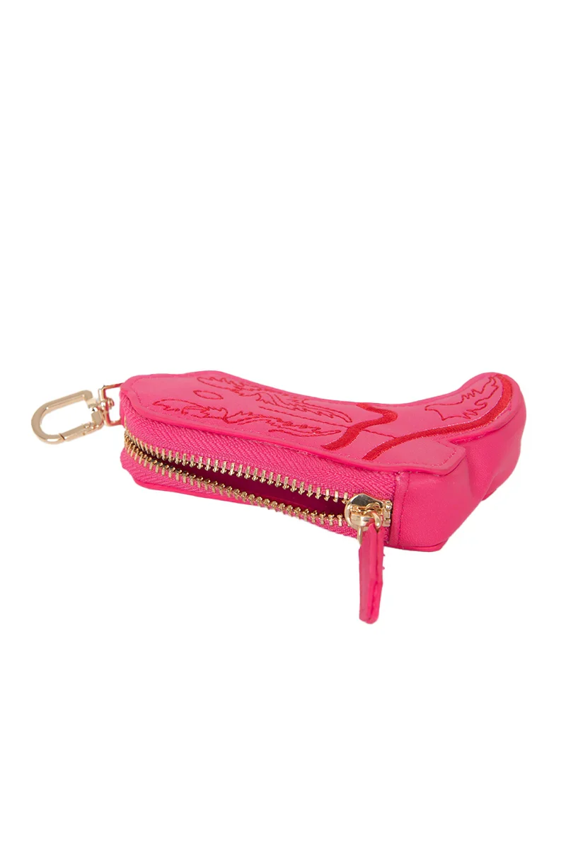 Western Boot Coin Purse Keychain - Image 3