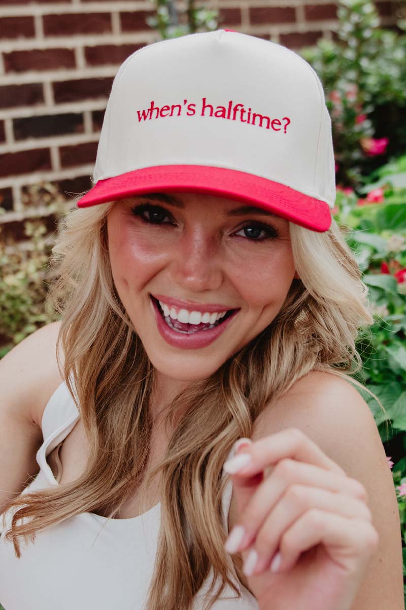 When's Halftime? Two-Toned Vintage Hat - Image 2