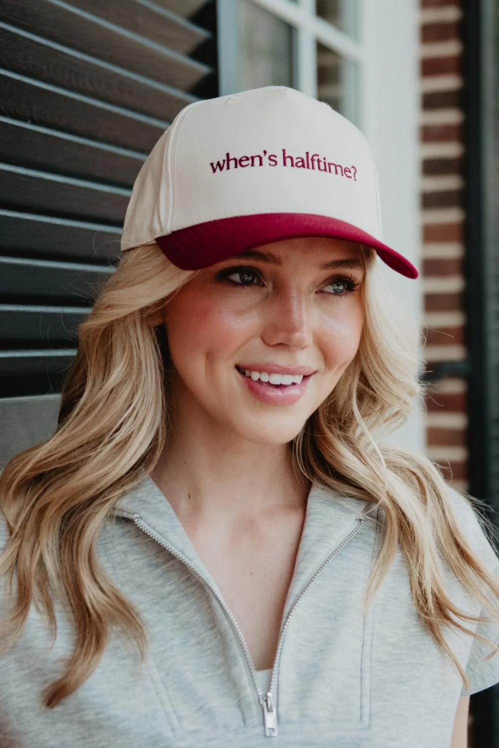 When's Halftime? Two-Toned Vintage Hat - Image 9