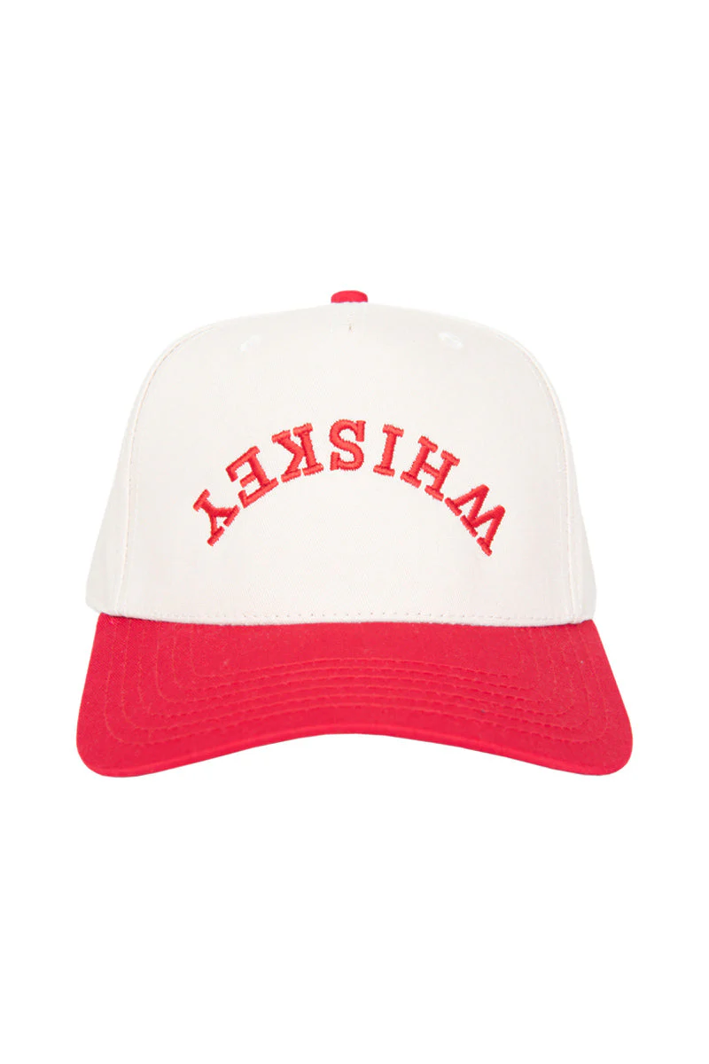 WHISKEY Upside Down Men's Trucker Hats Vintage - Image 8