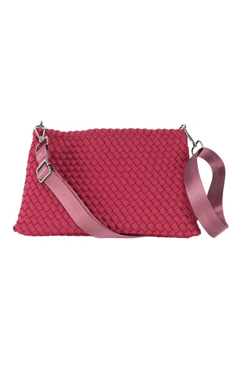Wine Woven Everywhere Crossbody - Image 2