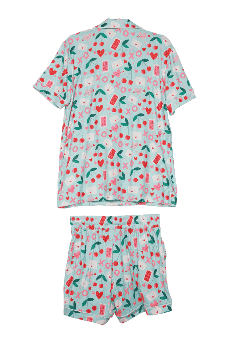 XO Cherries Valentine's Day Pajamas - Image 11