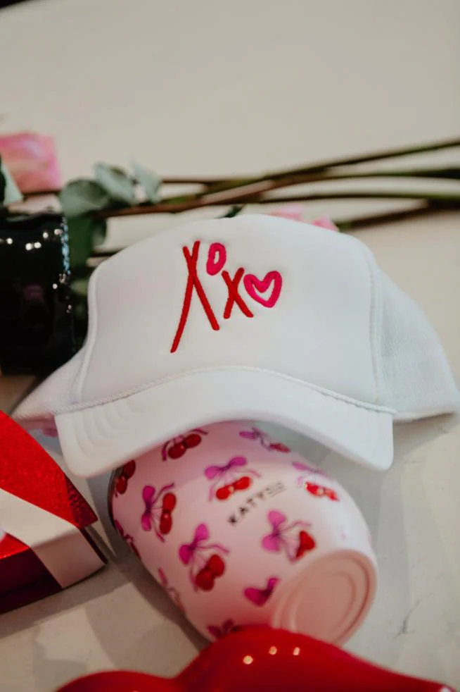XOXO Heart Foam Trucker Hat - Image 2