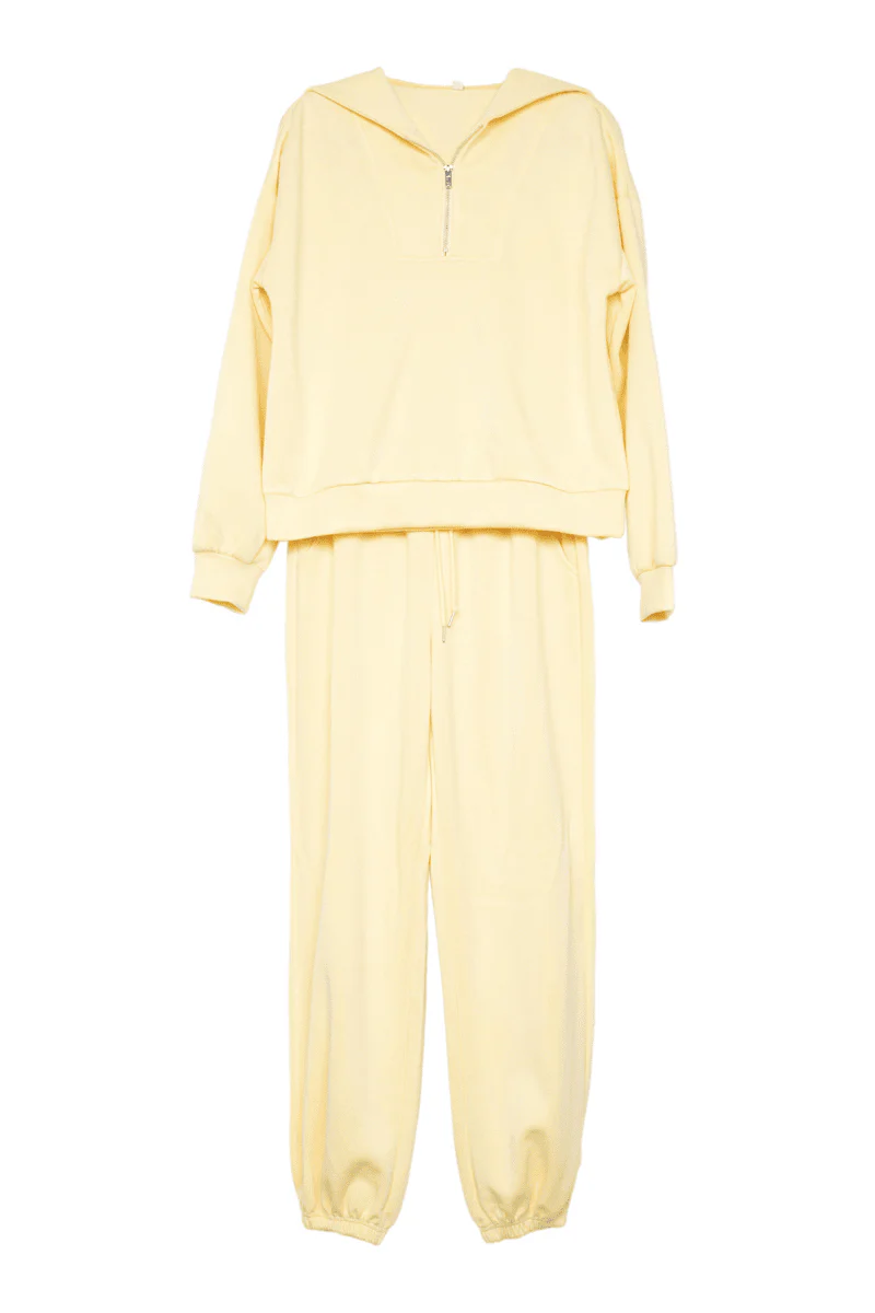Yellow Everyday Joggers Set - Image 4